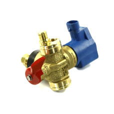 Вентиль метан EMER баллонный с ЭМК + взрывной клапан