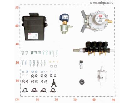 Комплект 4 цил BRC Sequent 32 OBD F-1.8 до 100кВт