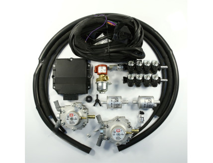 Комплект 8 цил BRC Plug&DrivePlus 2*1500 MB тип ALBA (140-200kW)