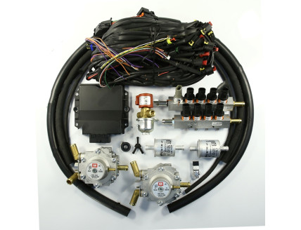 Комплект 8 цил BRC Plug&DrivePlus 2*1500 MB тип MAX (140-200kW)