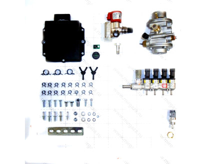 Комплект метан 4 цил BRC Plug&Drive ZENITH тип SUPER MAX (до 140kW)