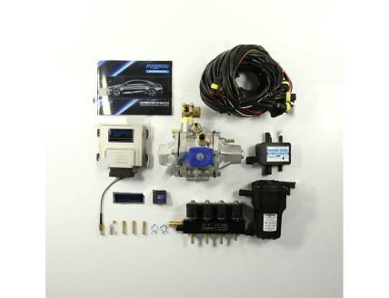 Комплект метан 4 цил POLETRON 26/3 TOMASETTO AT-12 тип F-3.6 (60-165kW)