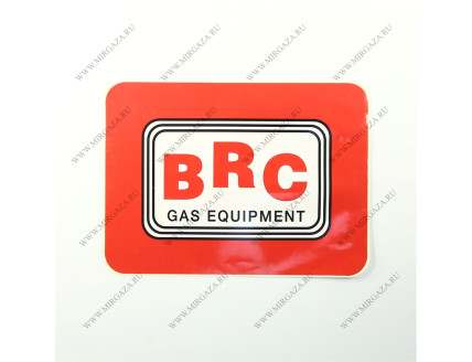 Наклейка BRC 15X10