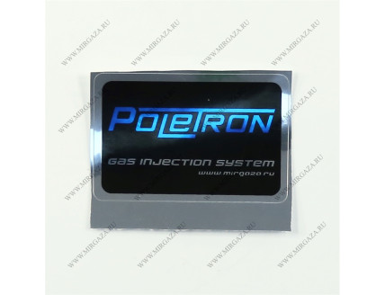 Наклейка Poletron 140X55